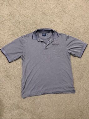 Biltmore Men’s Gray Polo with Contrast Trim